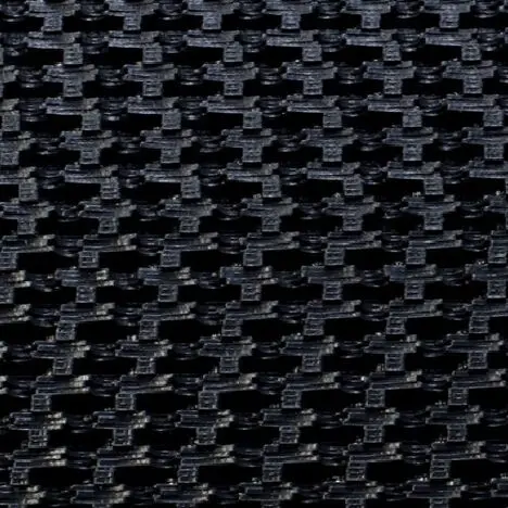 Конвейерная лента ПВХ BV/2 EX10 - 0+S42 PVC black AS FR 4.5 рабочая поверхность