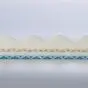 Конвейерная лента ПВХ пищевая BV/2 EM10 - 00+S12 PVC white F OR 4.2 профиль рабочей поверхности