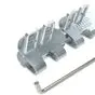 Механический соединитель (замок) конвейерных лент MATO EasyClip EC62G с штифтом